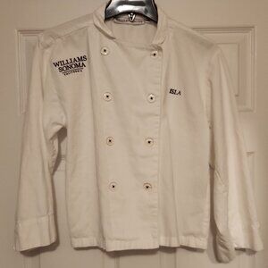 Junior Chef Jacket & Chef Hat Williams Sonoma Embroidery "ISLA" Med/Large Jacket